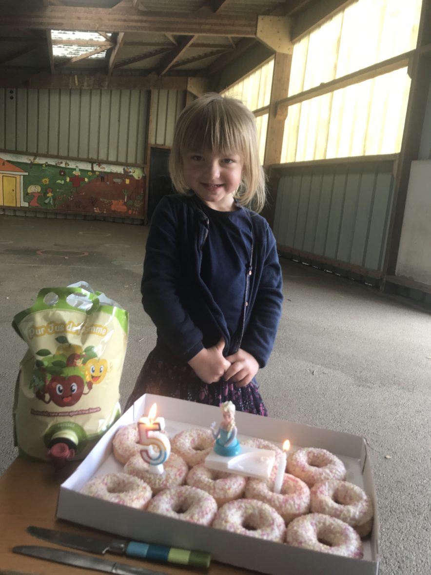 Les anniversaires de la classe