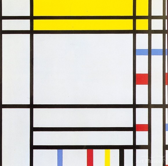 Mondrian et la géométrie