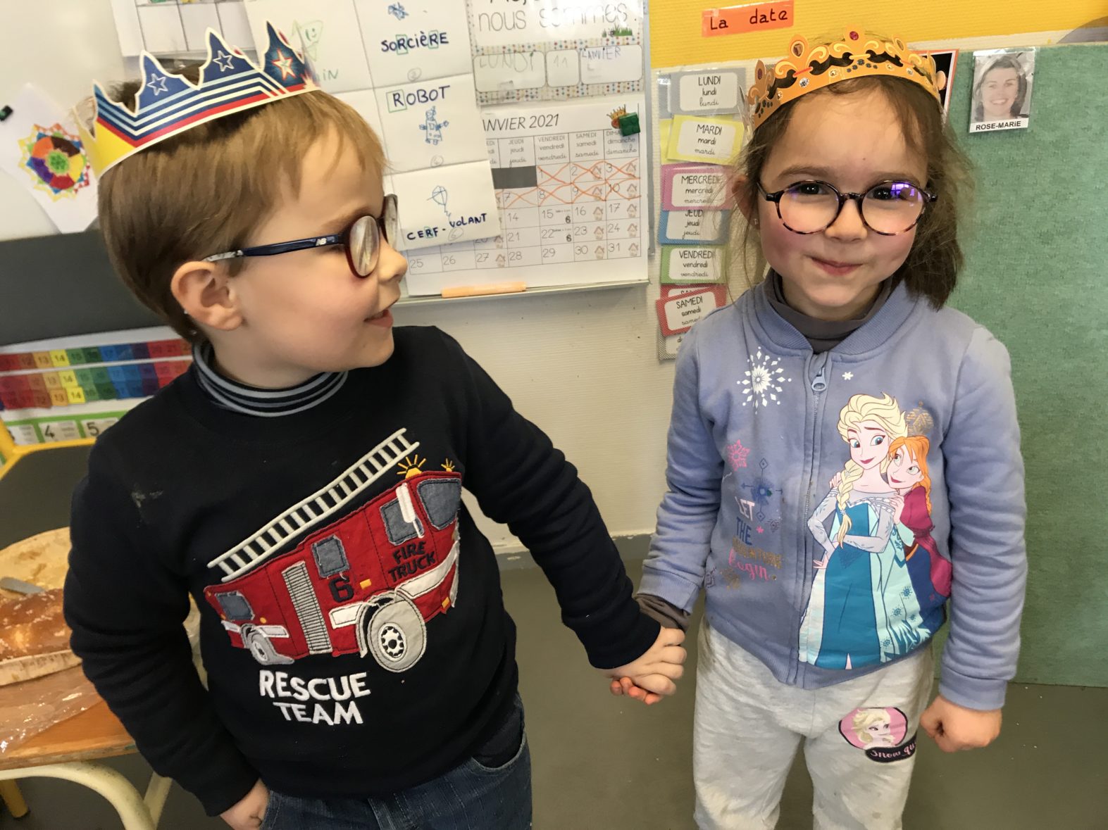 Les rois et reines de notre classe