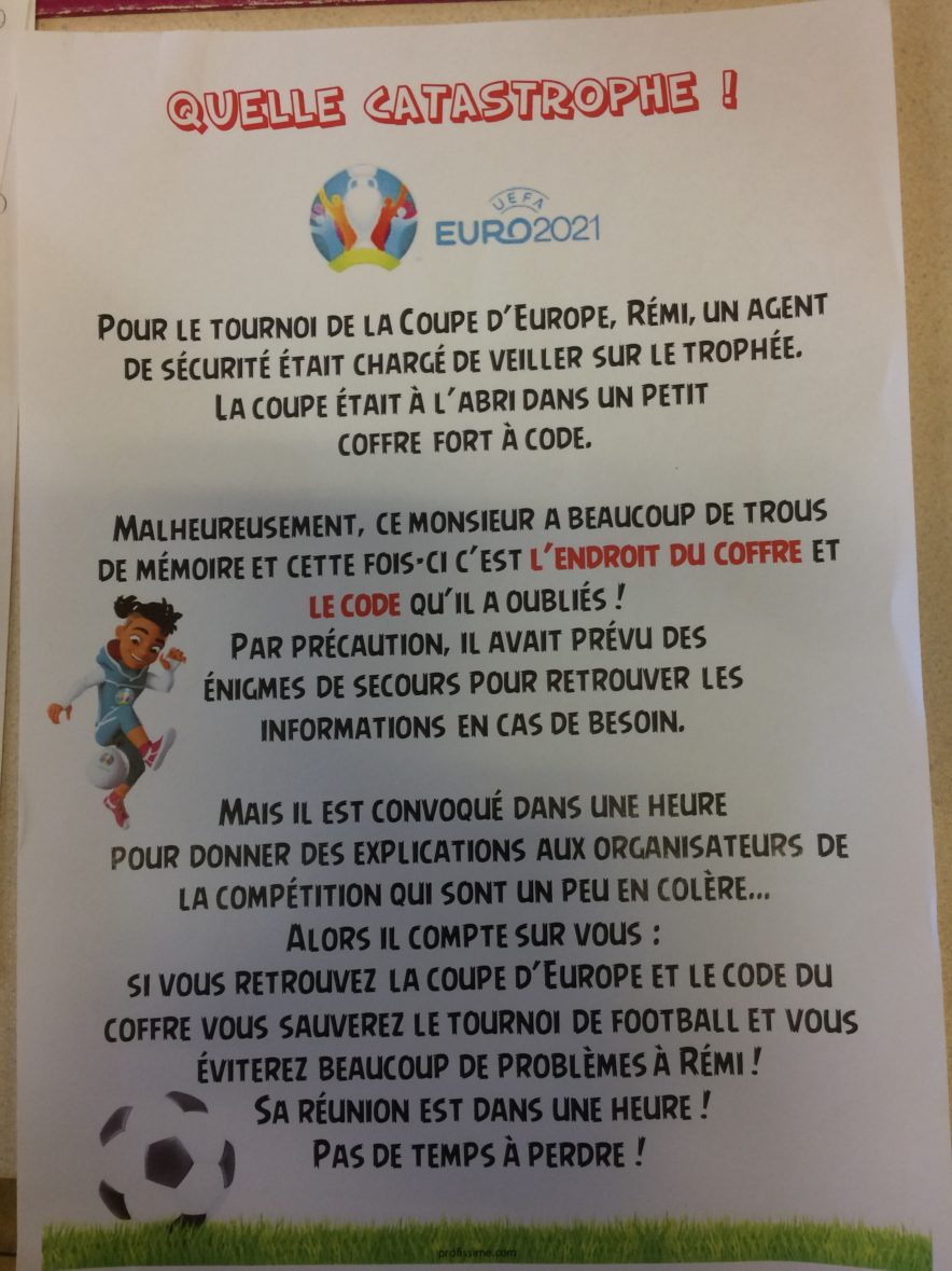 Dernière semaine …