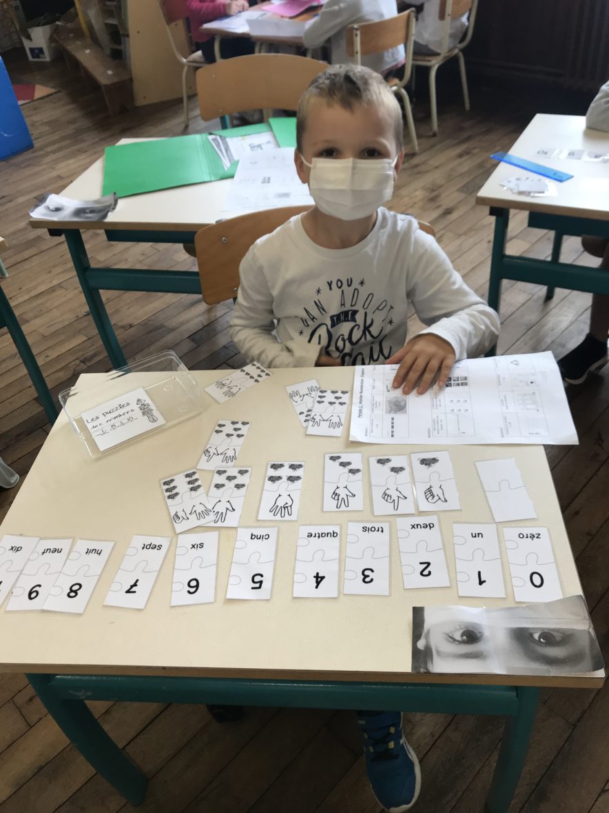 L’après-midi c’est atelier pour les CP!
