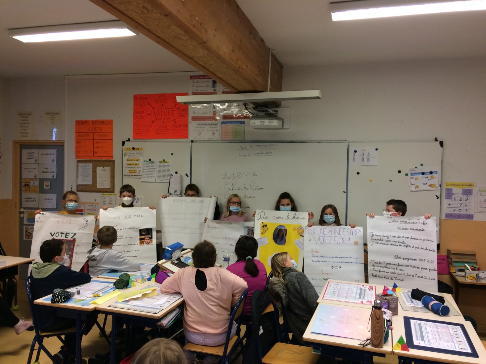 Candidats aux élections des délégués de classe