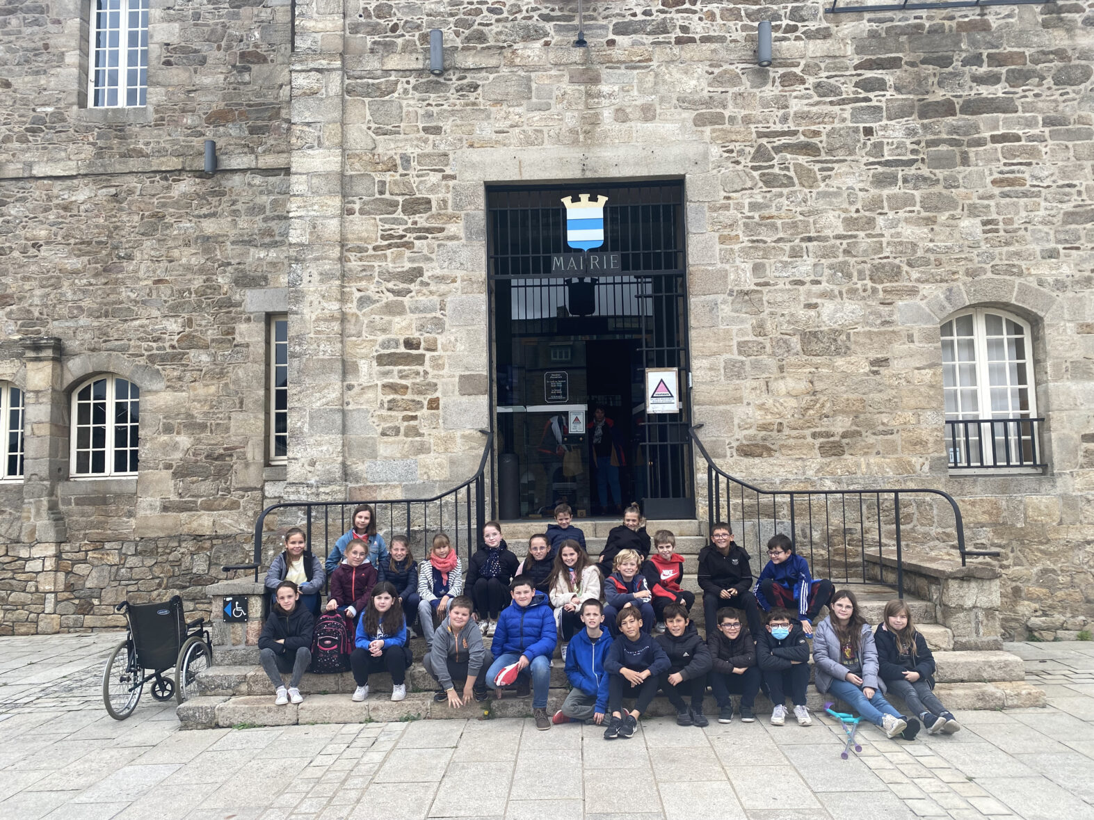 Une visite guidée au sein de la mairie de Guingamp !