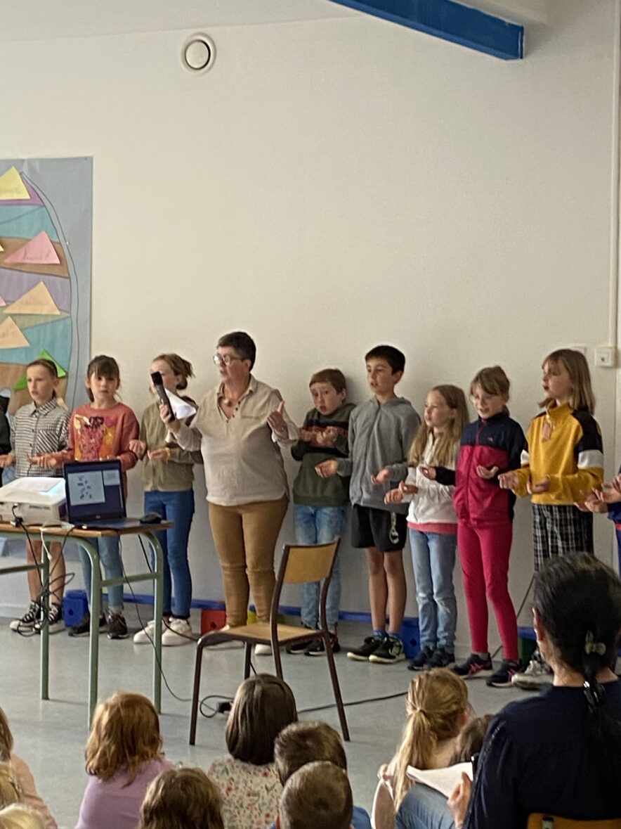 Célébration de rentrée des CM2B