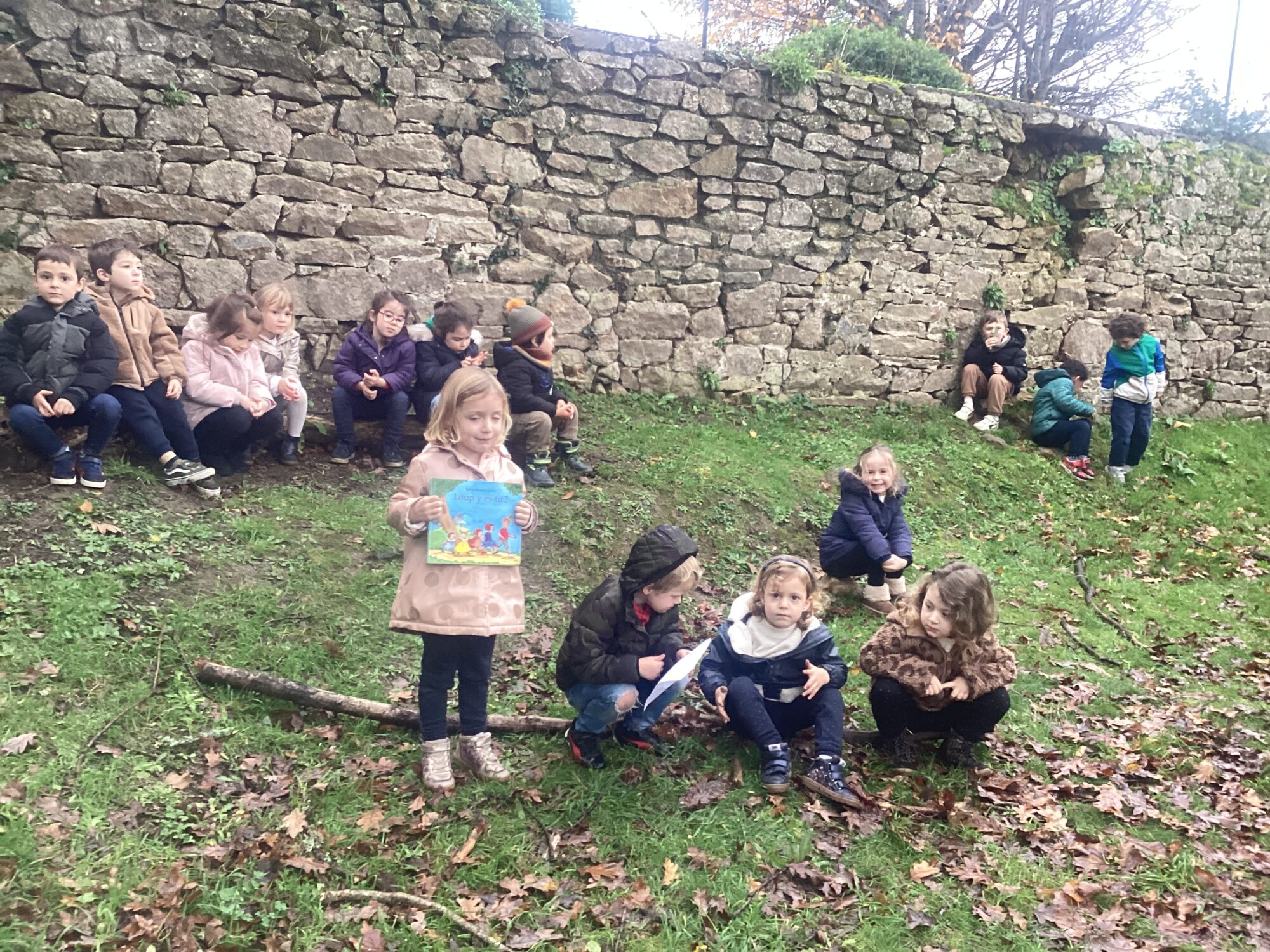 Ecole dehors : carré /rectangle